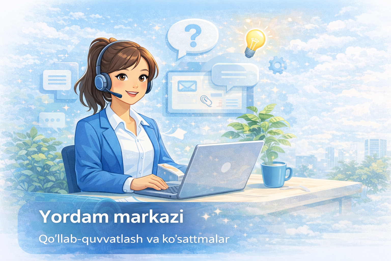 Yordam va qo‘llab-quvvatlash